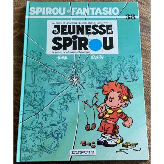 Spirou et Fantasio - 38 - La jeunesse de Spirou par Tome et Janry